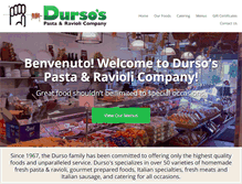 Tablet Screenshot of dursos.com